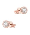 Crystal Silver Stud Earring STS-7079